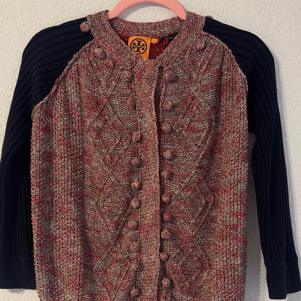 Tory Burch Women's Red Cardigan